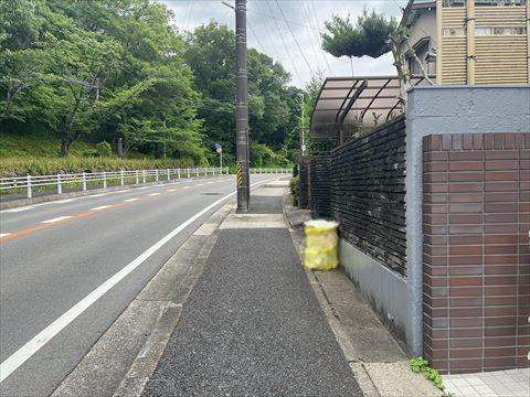 前面道路(2026年6月撮影)