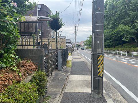前面道路(2026年6月撮影)