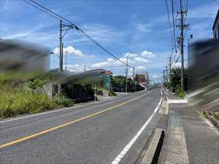 前面道路(2025年7月撮影) 前面道路(2025年7月撮影)