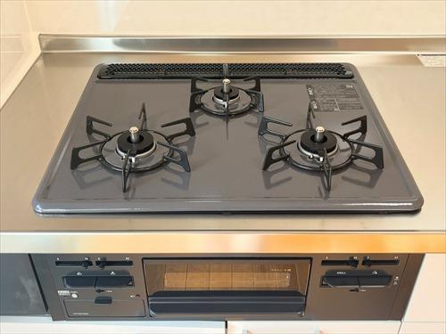3口ガスコンロ
