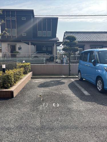 来客用駐車場(南側敷地)