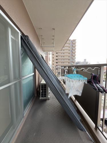 西側バルコニー