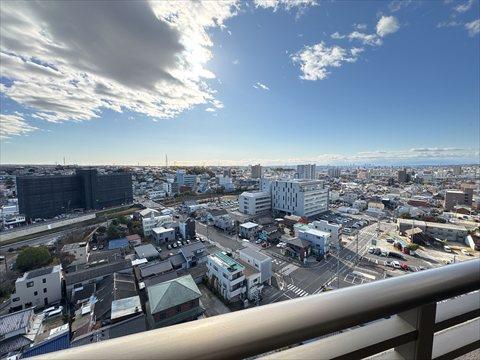 南面バルコニーからの眺望