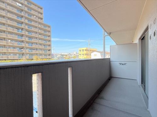 北西側バルコニー