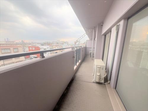 南側バルコニー