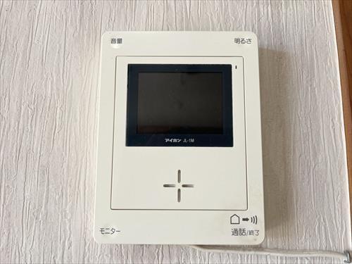 TVモニター付インターフォン操作パネル