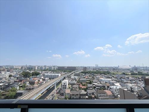 南側バルコニーからの眺望