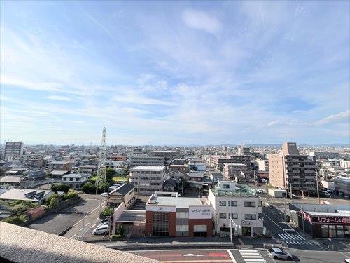 北側バルコニーからの眺望