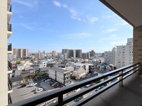 南側バルコニーからの眺望