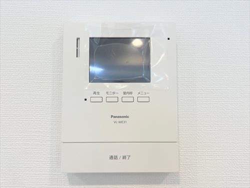 TVモニター付インターフォン操作パネル