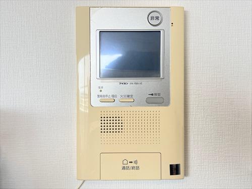TVモニター付インターフォン操作パネル