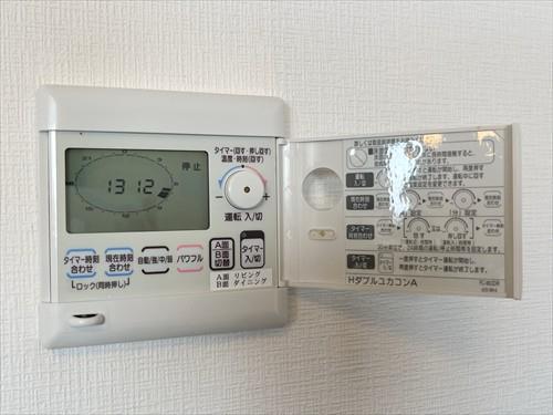 床暖房操作パネル