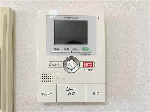 TVモニター付インターフォン操作パネル