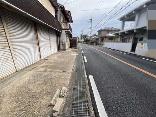 前面道路西側から 前面道路西側から
