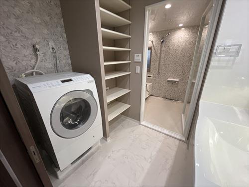 洗面所＿洗濯機置き場