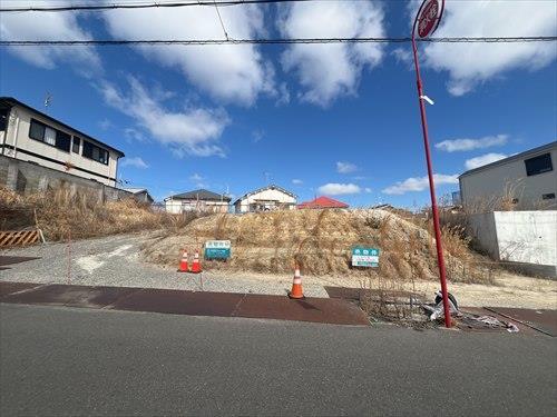 現地写真（1号地は右側）