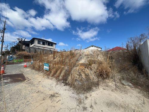 現地写真（1号地は右側）