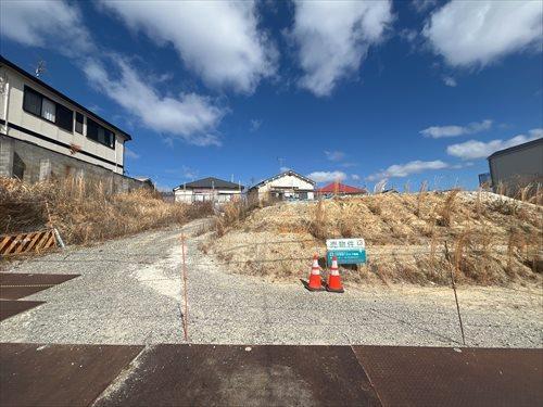 現地写真（3号地は左側）