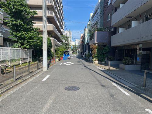 前面道路