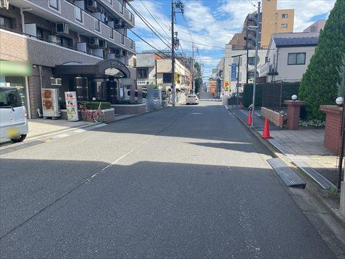 前面道路