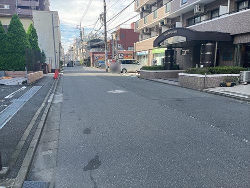 前面道路