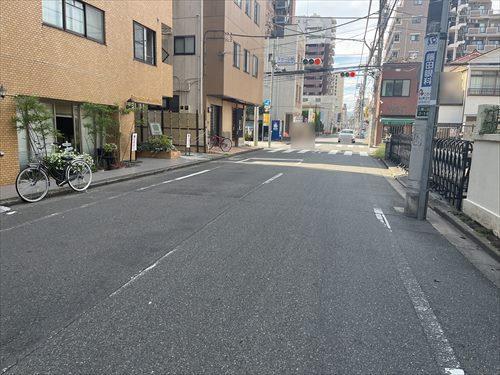 前面道路