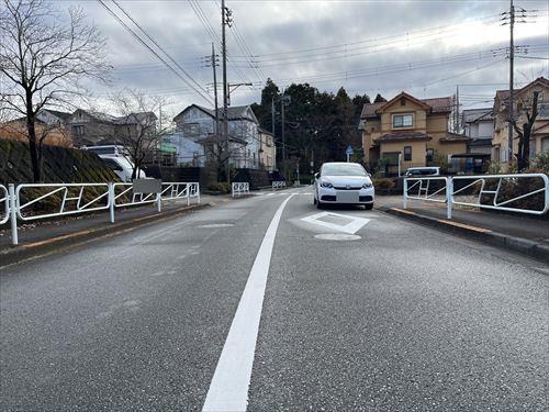 前面道路