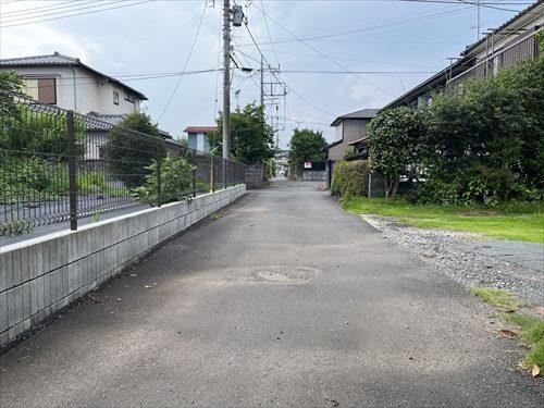 前面道路