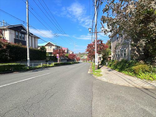 前面道路(南西側)