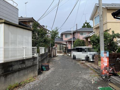 前面道路[南側から撮影 遠景]