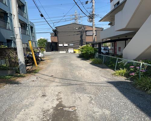 北側道路