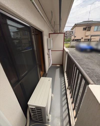 102号室ベランダ