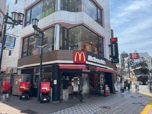 マクドナルド国立店410ｍ