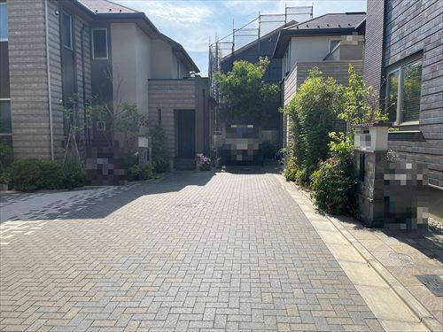 前面道路[東側から撮影]