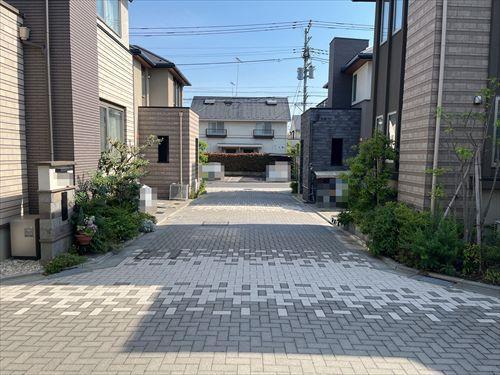 前面道路[住戸側から撮影]