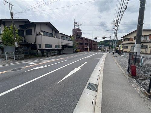 前面道路