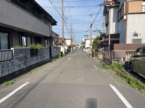 北側道路