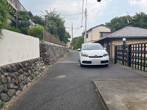 前面道路