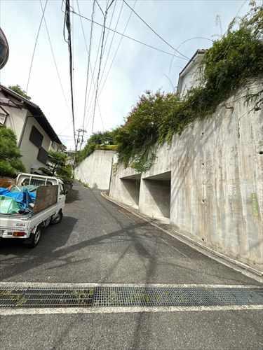 前面道路（2024年9月撮影）