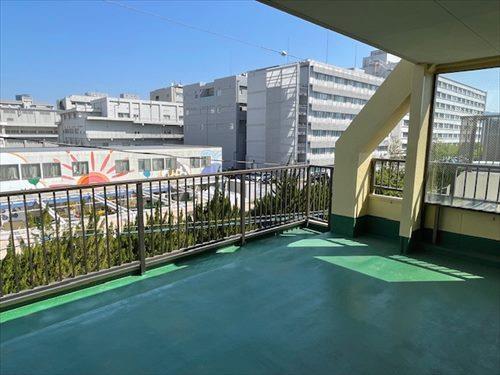 4階北側バルコニー