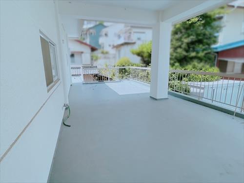 2階北側バルコニー