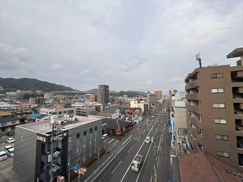 バルコニーからの景色（北側）