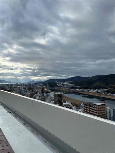 北西側バルコニーからの眺望