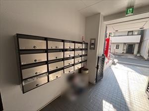 集合郵便受け（2025年12月撮影）