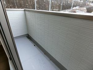 バルコニー（2026年2月撮影）