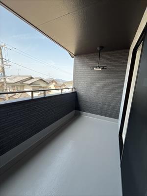 ベランダ（2026年3月撮影）