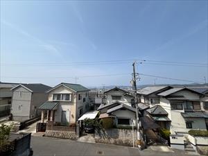 ベランダからの眺望（2026年3月撮影）