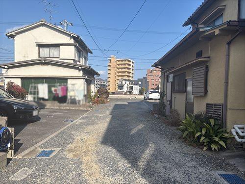 前面道路①（2026年2月撮影）