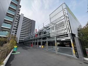 敷地内駐車場（2026年2月撮影）