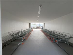 駐輪場（2026年2月撮影）